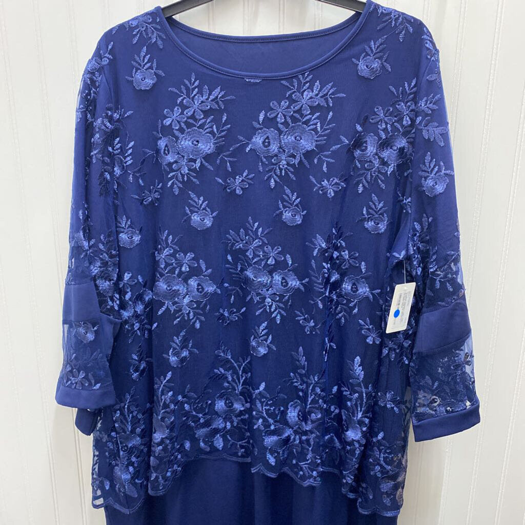 LONG SLEEVE LACE TOP DRESS