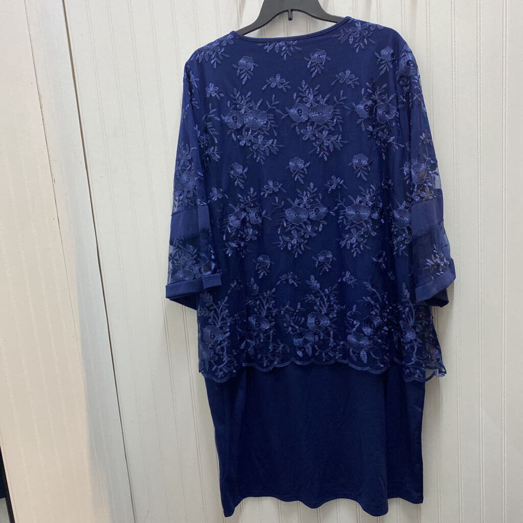 LONG SLEEVE LACE TOP DRESS
