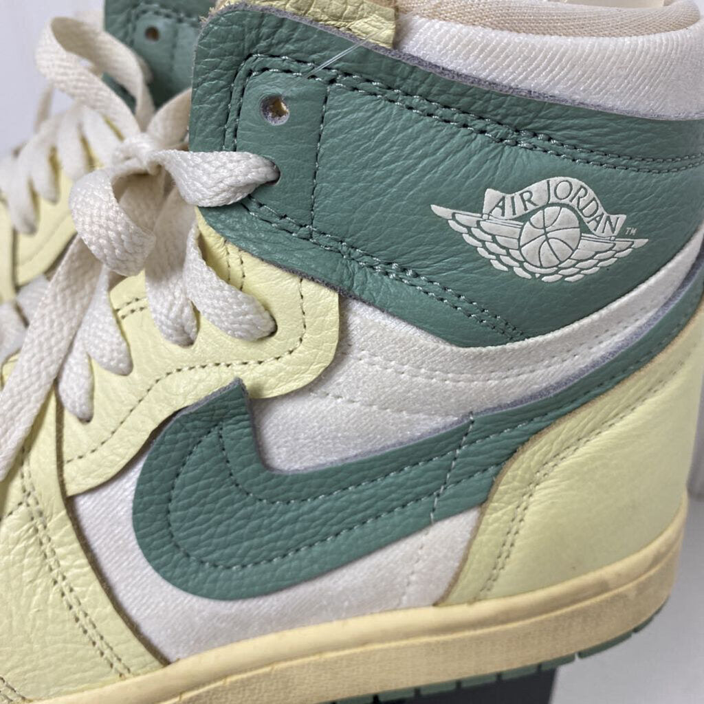 CREAM AND SAGE HIGH TOPS