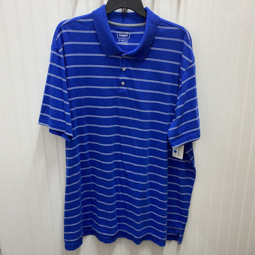 BIG & TALL STRIPED POLO SHIRT