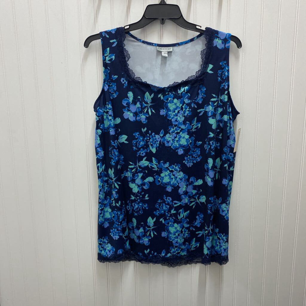 FLORAL SLEEVLESS