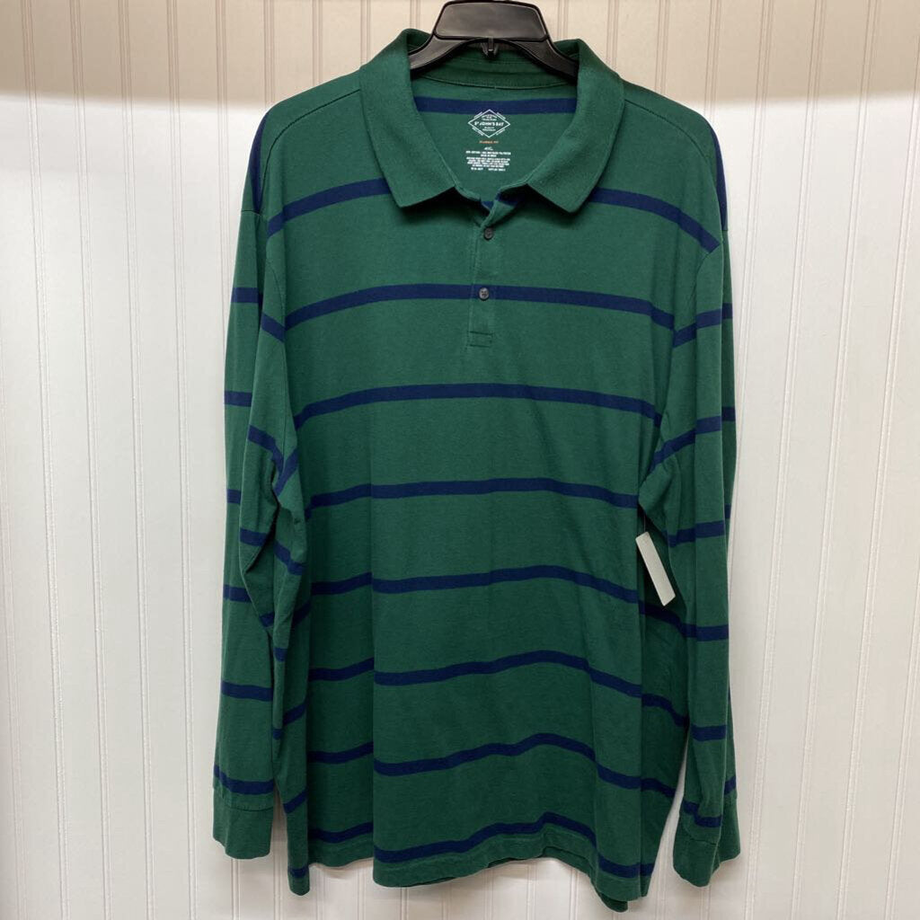 MENS BIG & TALL LONG SLEEVE POLO