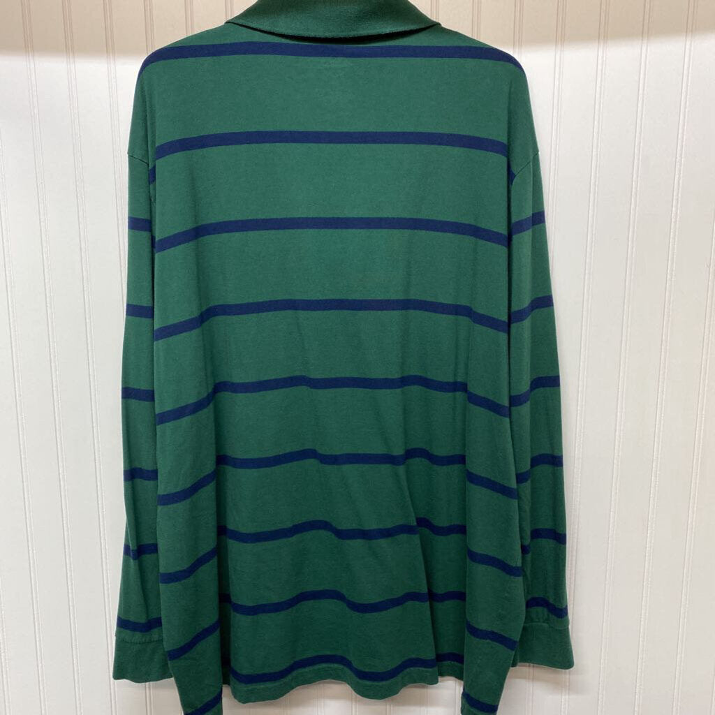 MENS BIG & TALL LONG SLEEVE POLO