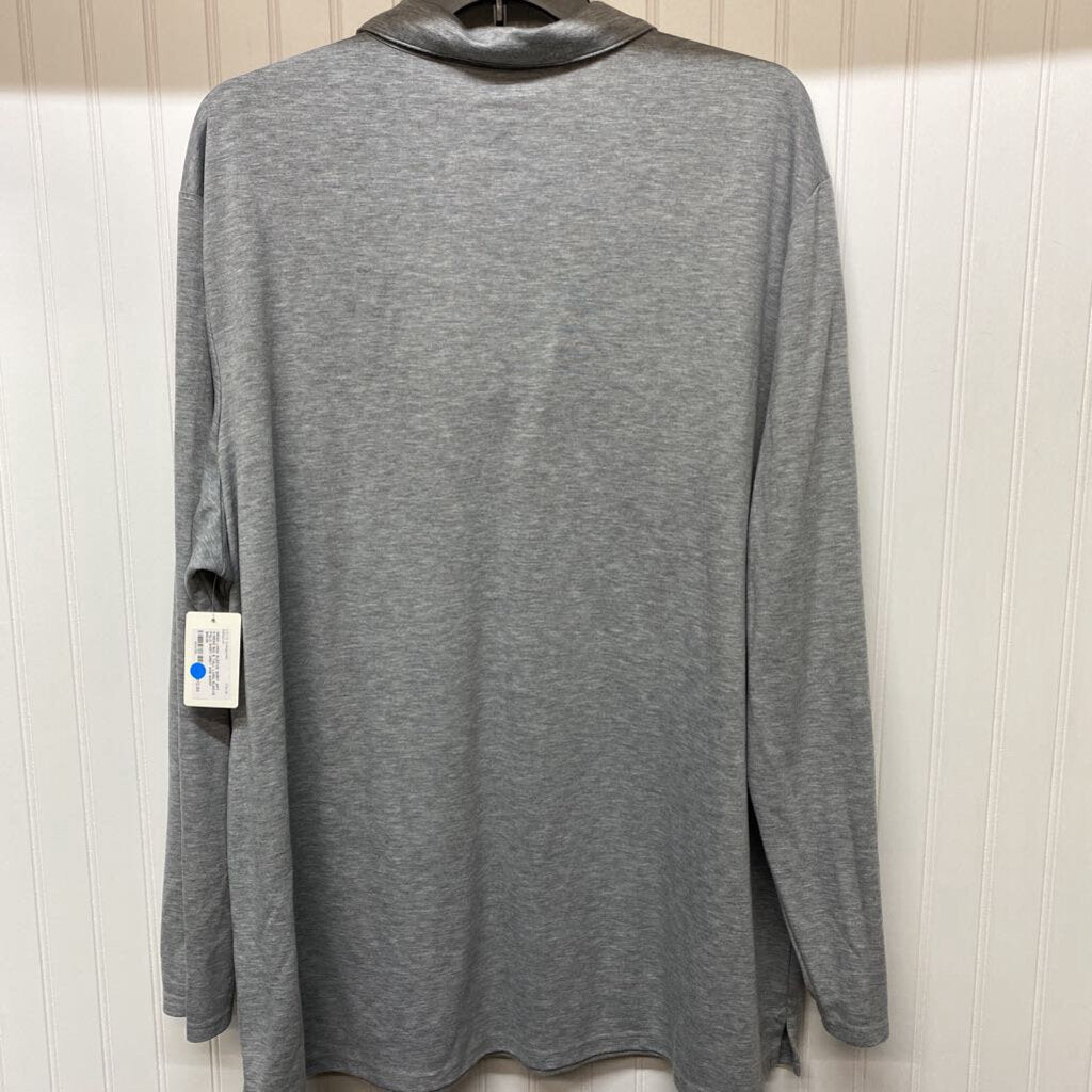MENS BIG & TALL LONG SLEEVE POLO SHIRT