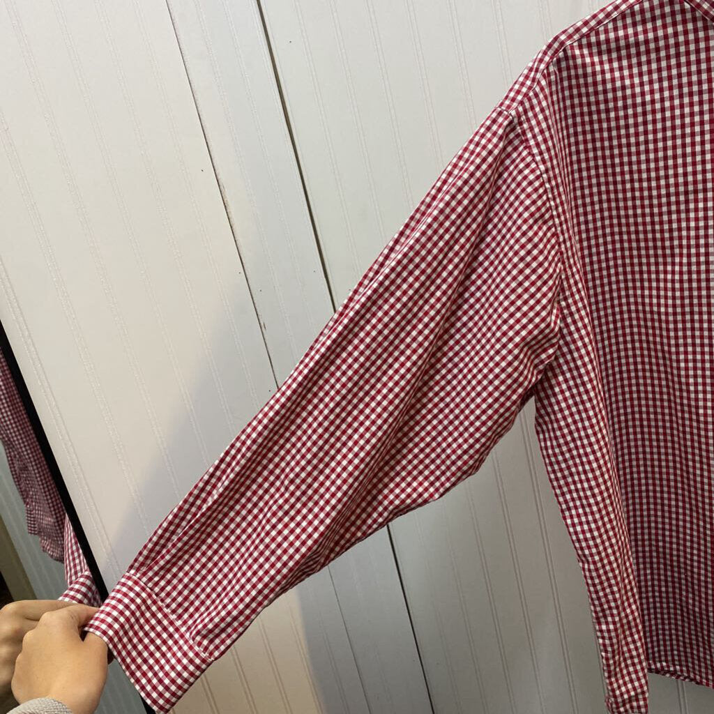 RED AND WHITE CHECKED