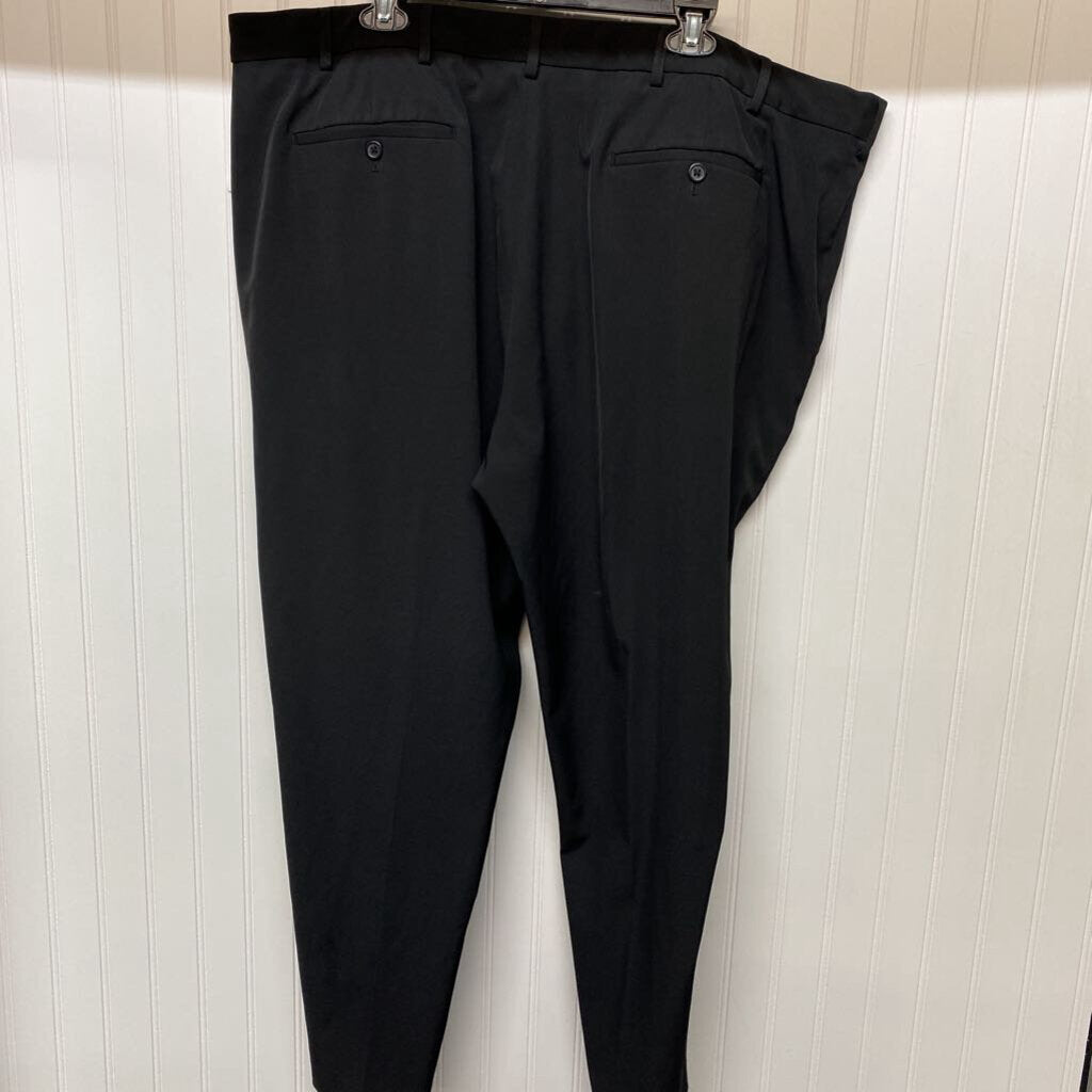 MENS BIG & TALL FLAT FRONT DRESS PANTS
