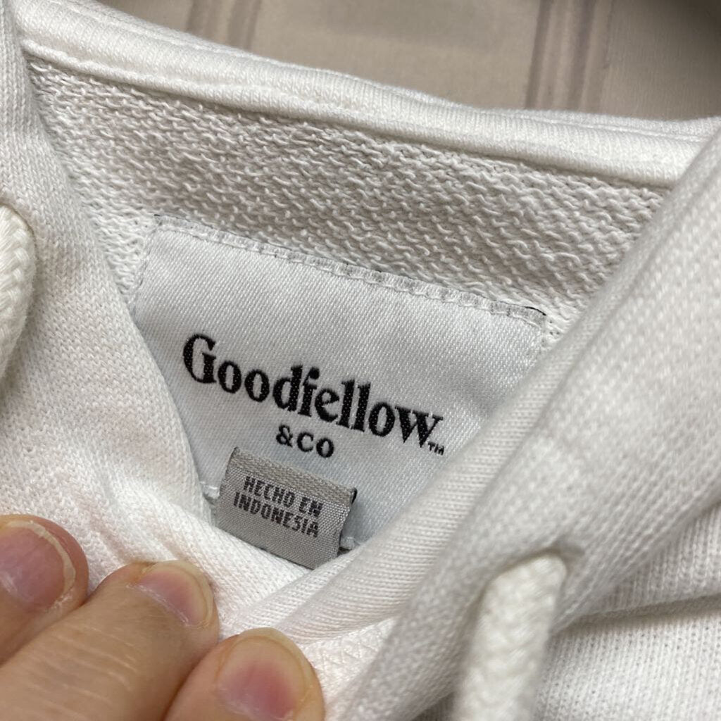 WHITE HOODIE
