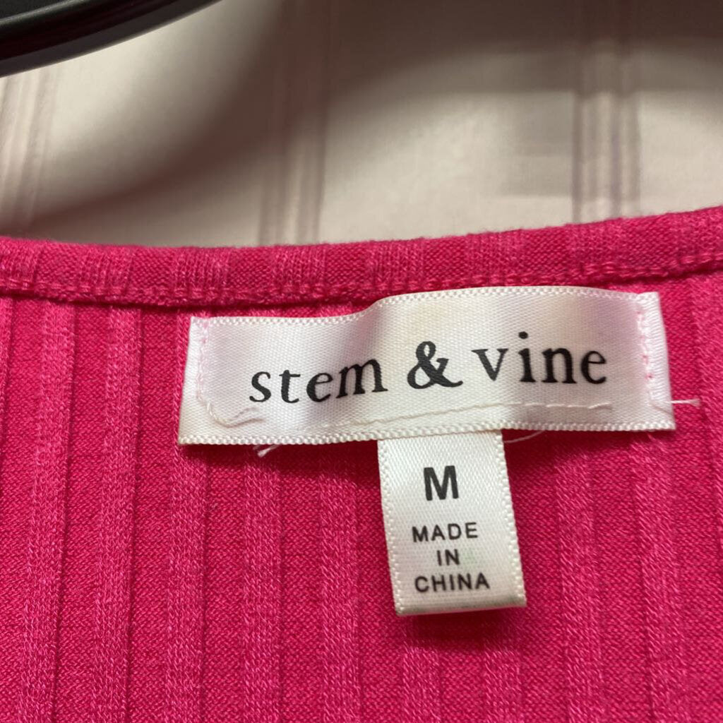 RIBBED SQUARE NECK TOP