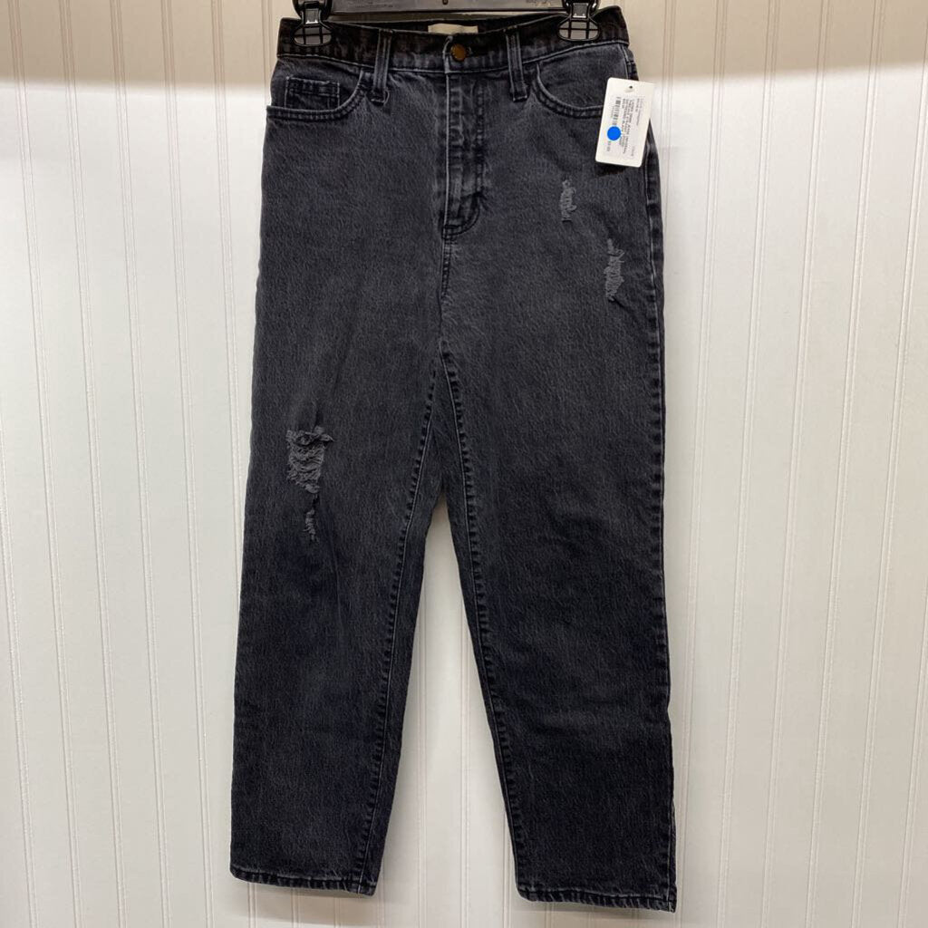 STRAIGHT LEGGED DISTRESSED