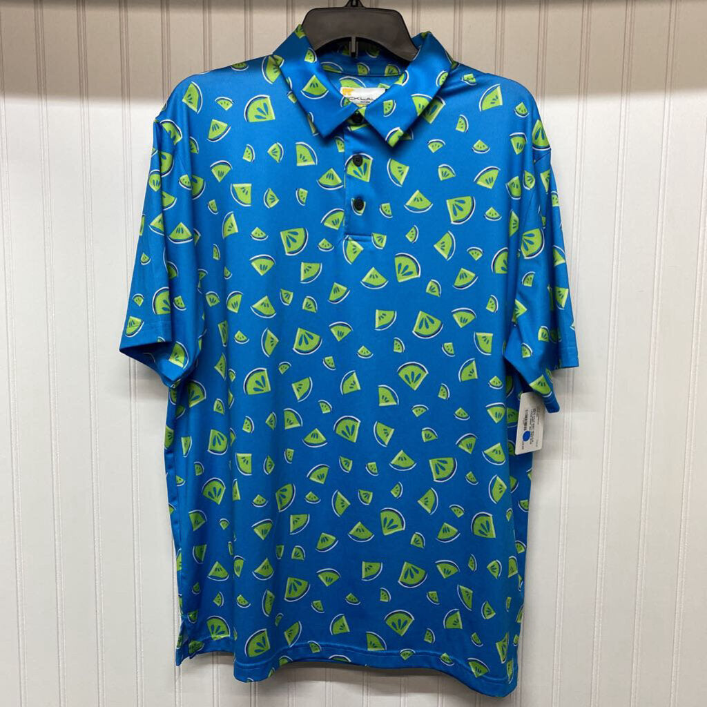 POLO SHIRT WITH LIMES