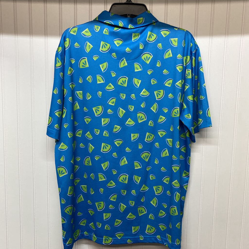 POLO SHIRT WITH LIMES