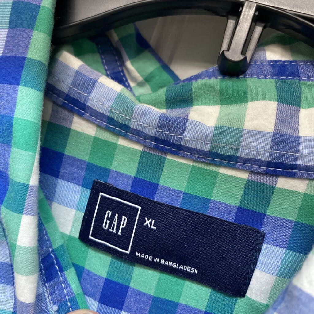 CHECKED LONG SLEEVED