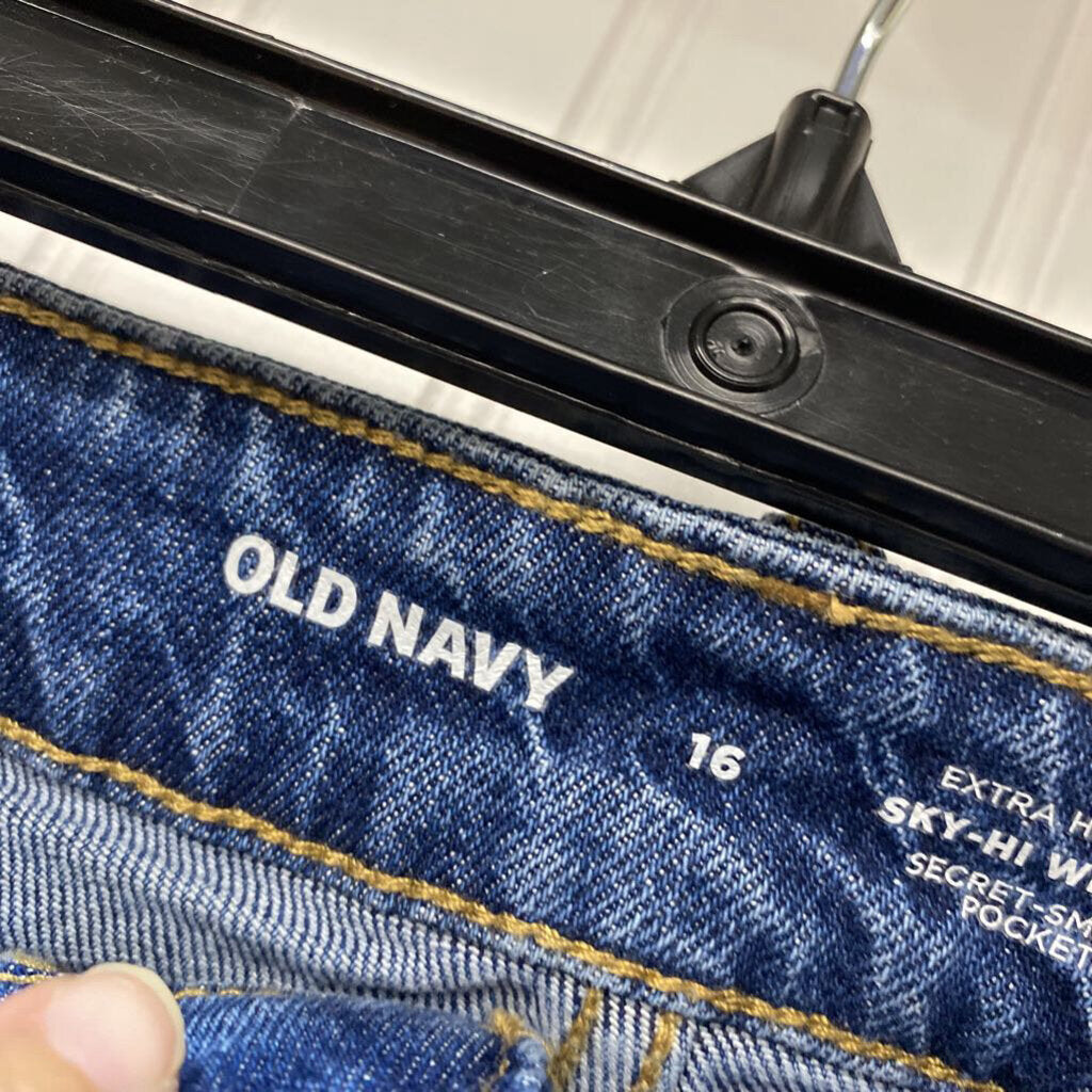 LADIES HI RISE JEANS