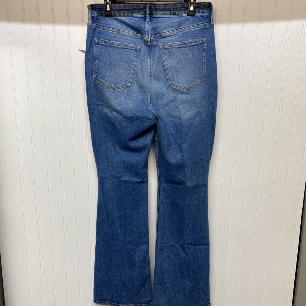 HIGH RISE FLARE JEANS