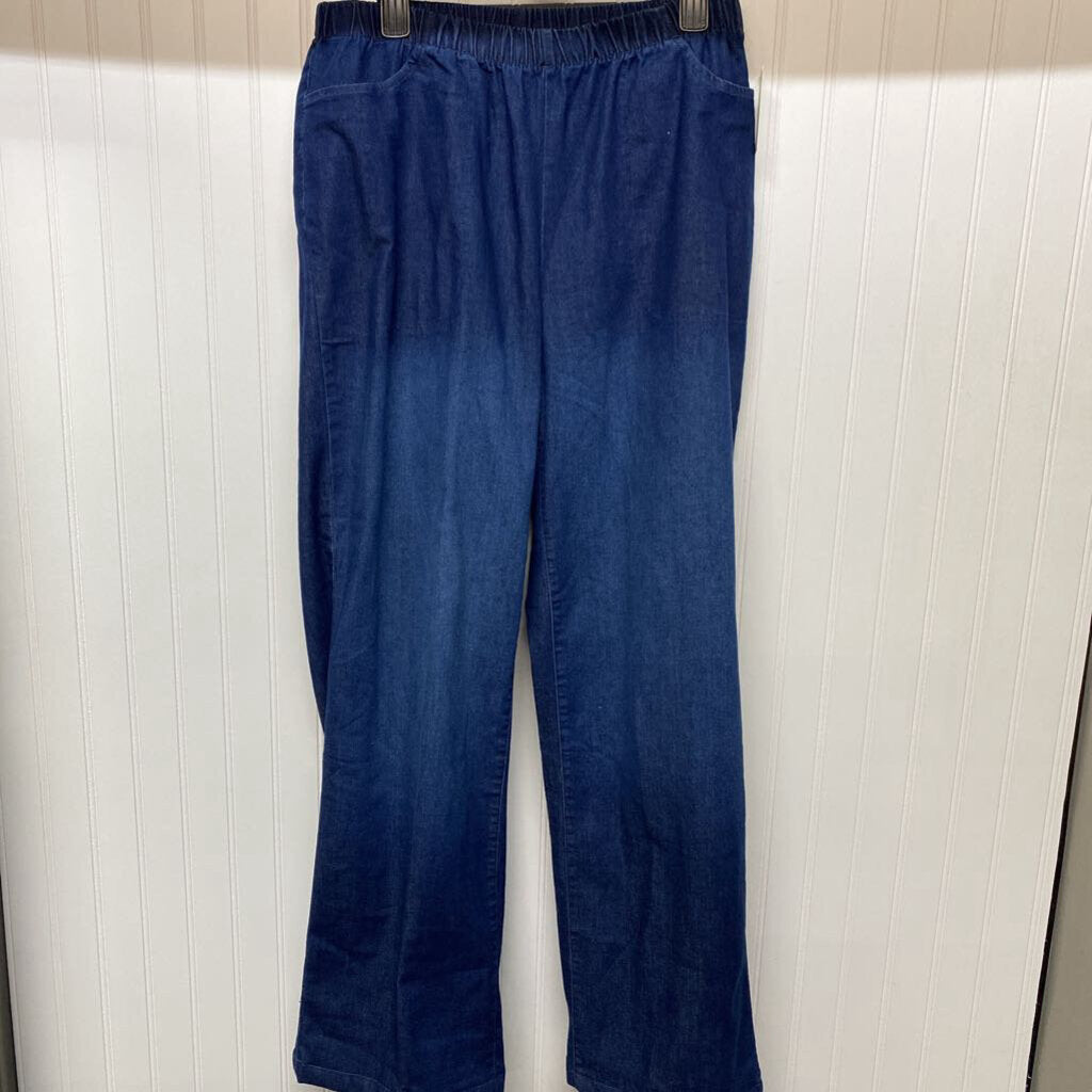 PUL ON ELASTIC WAIST JEANS