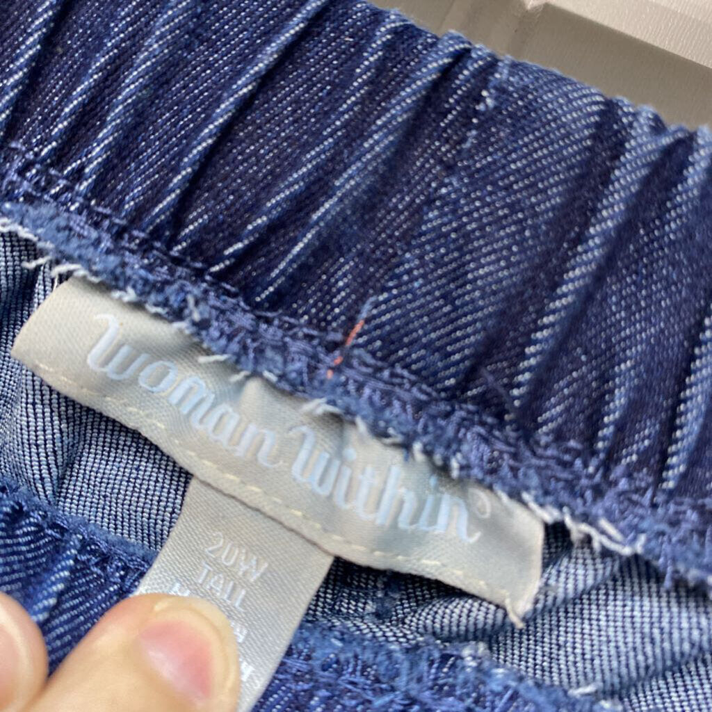 PUL ON ELASTIC WAIST JEANS