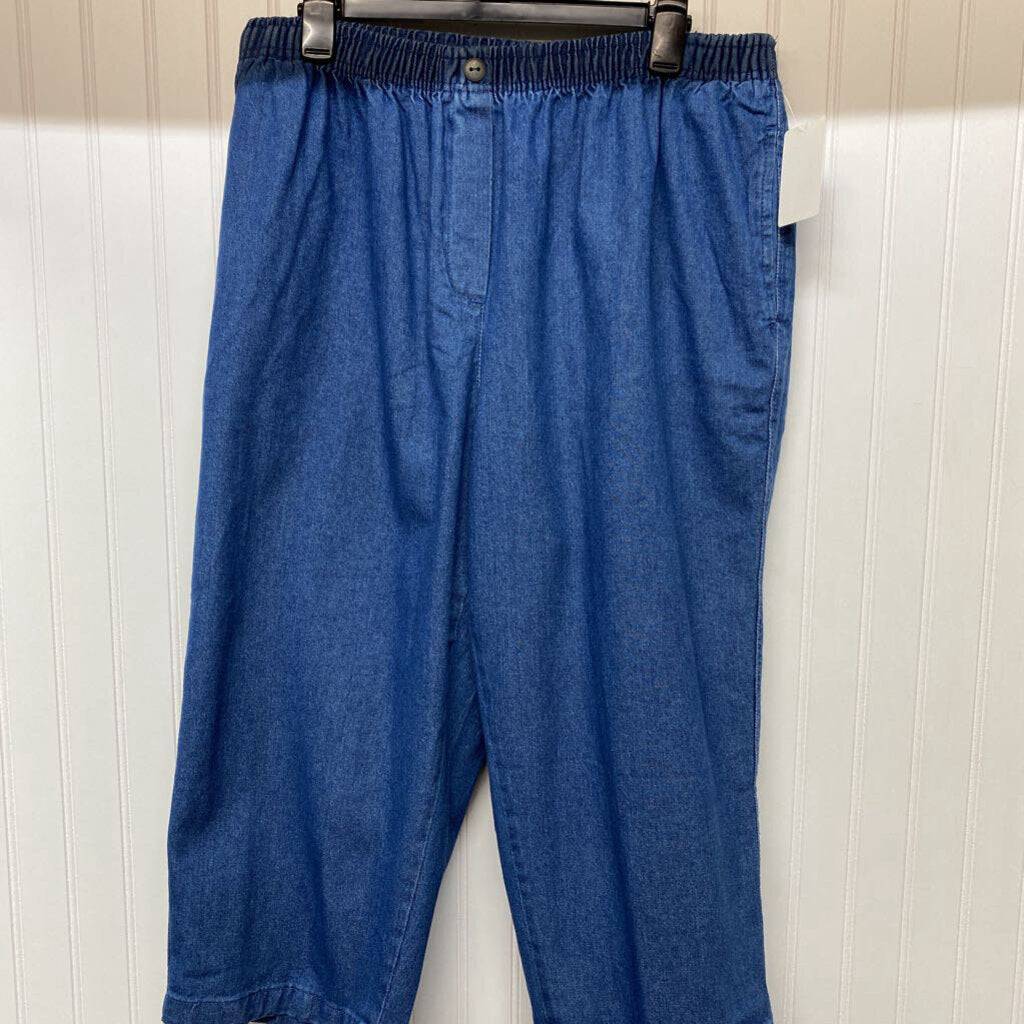 PUL ON ELASTIC WAIST JEANS