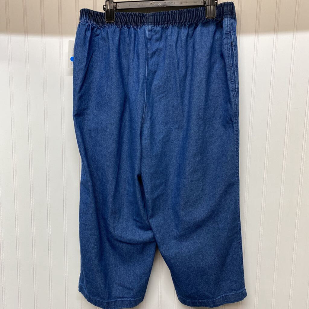 PUL ON ELASTIC WAIST JEANS