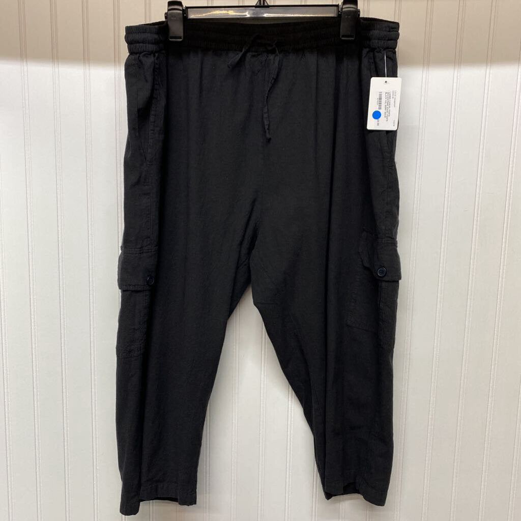 DRAWSTRING WAIST PANTS