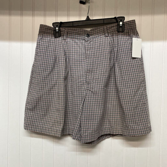 GREY PLAID SHORTS