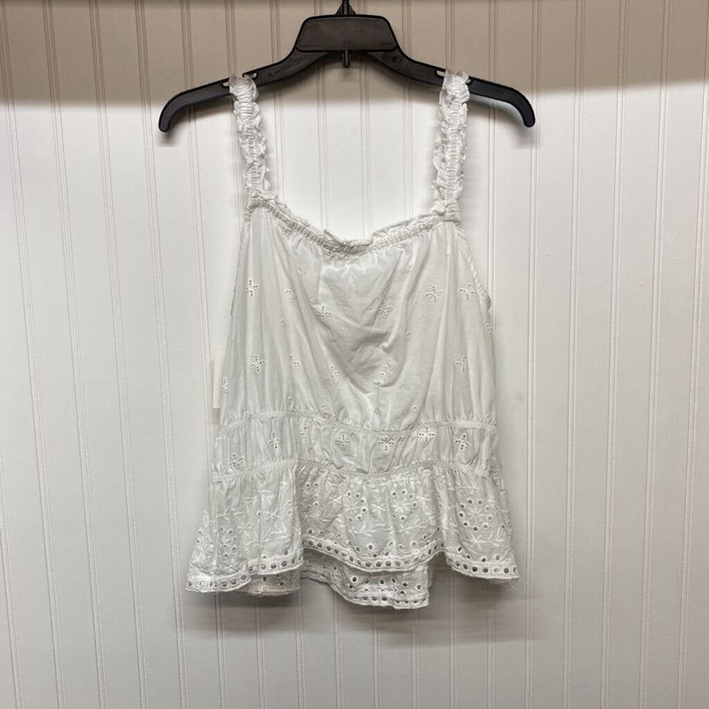 WHITE DRESS TANK