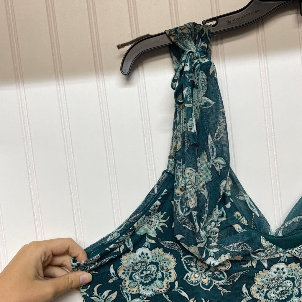 TEAL DRESS TANK