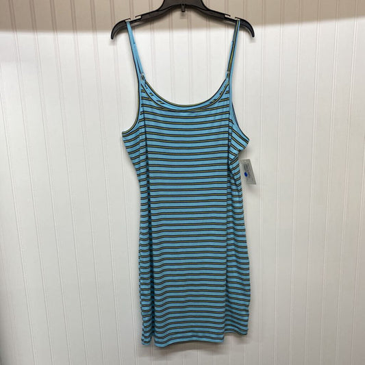 STRIPPED TANK DRESS
