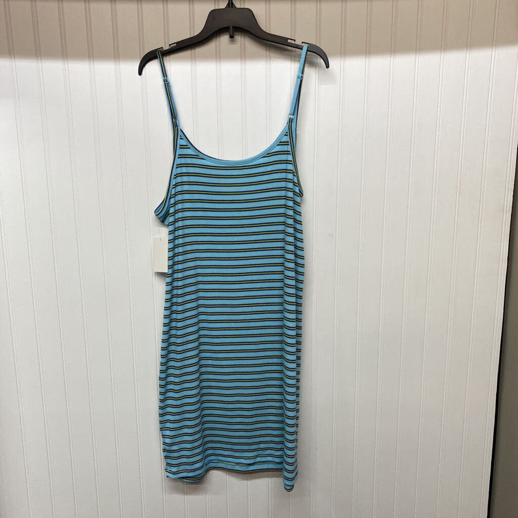 STRIPPED TANK DRESS