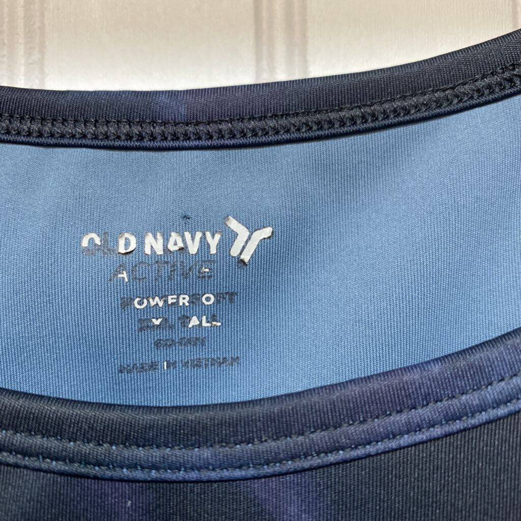 NAVY ACTIVE SHIRT