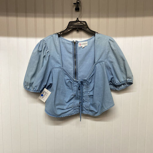 LGT BLUE DRESS TOP
