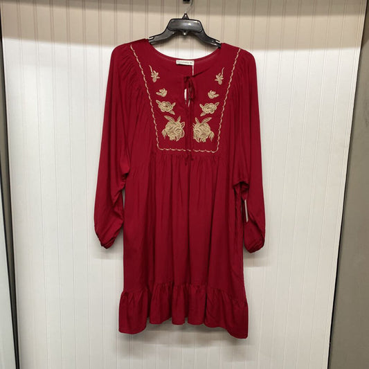 RED LONG DRESS