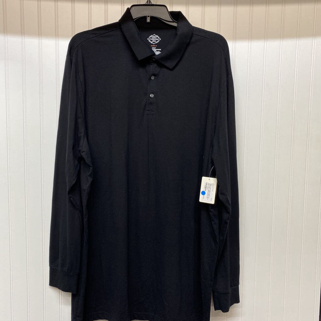 LONG SLEEVE BIG & TALL POLO SHIRT