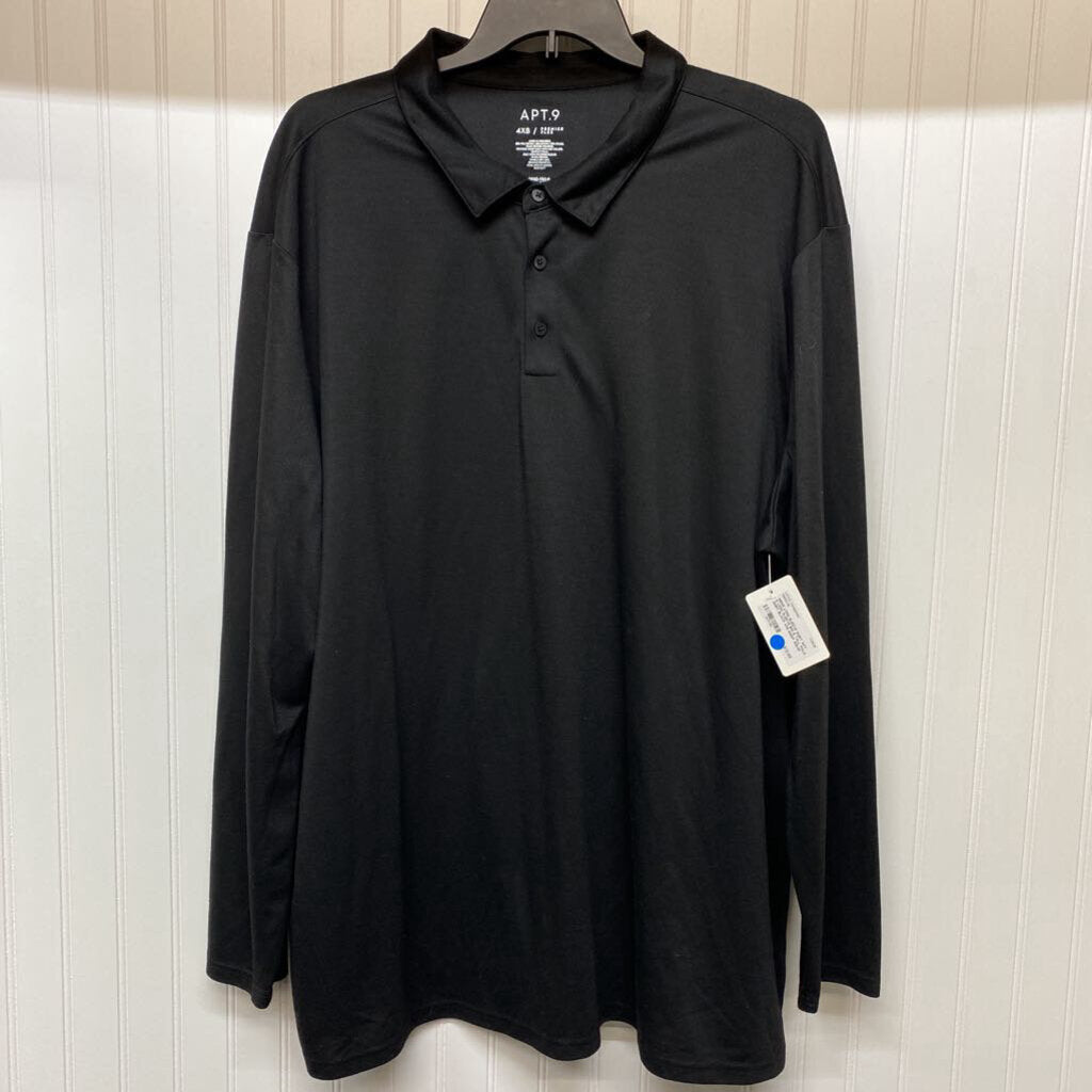 LONG SLEEVE BIG & TALL POLO SHIRT