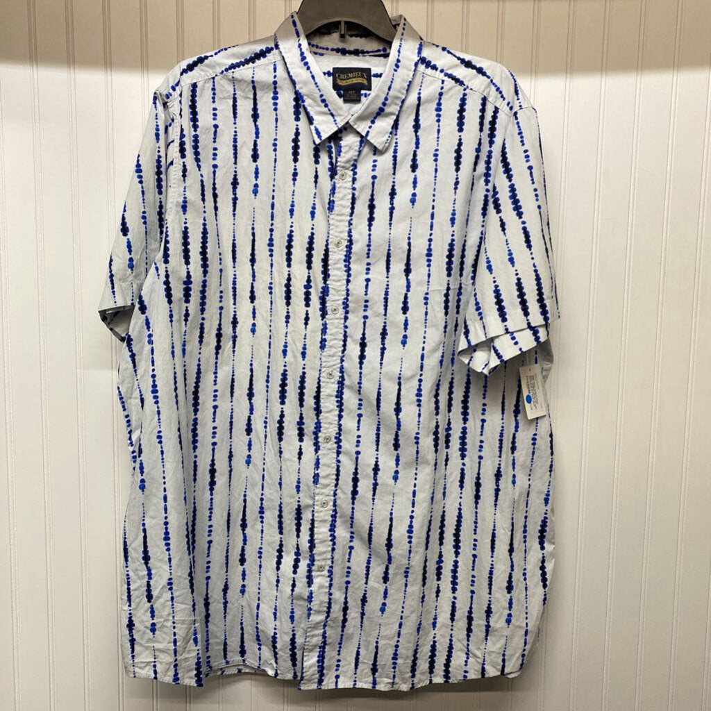 BIG & TALL SHORT SLEEVE BUTTON UP SHIRT