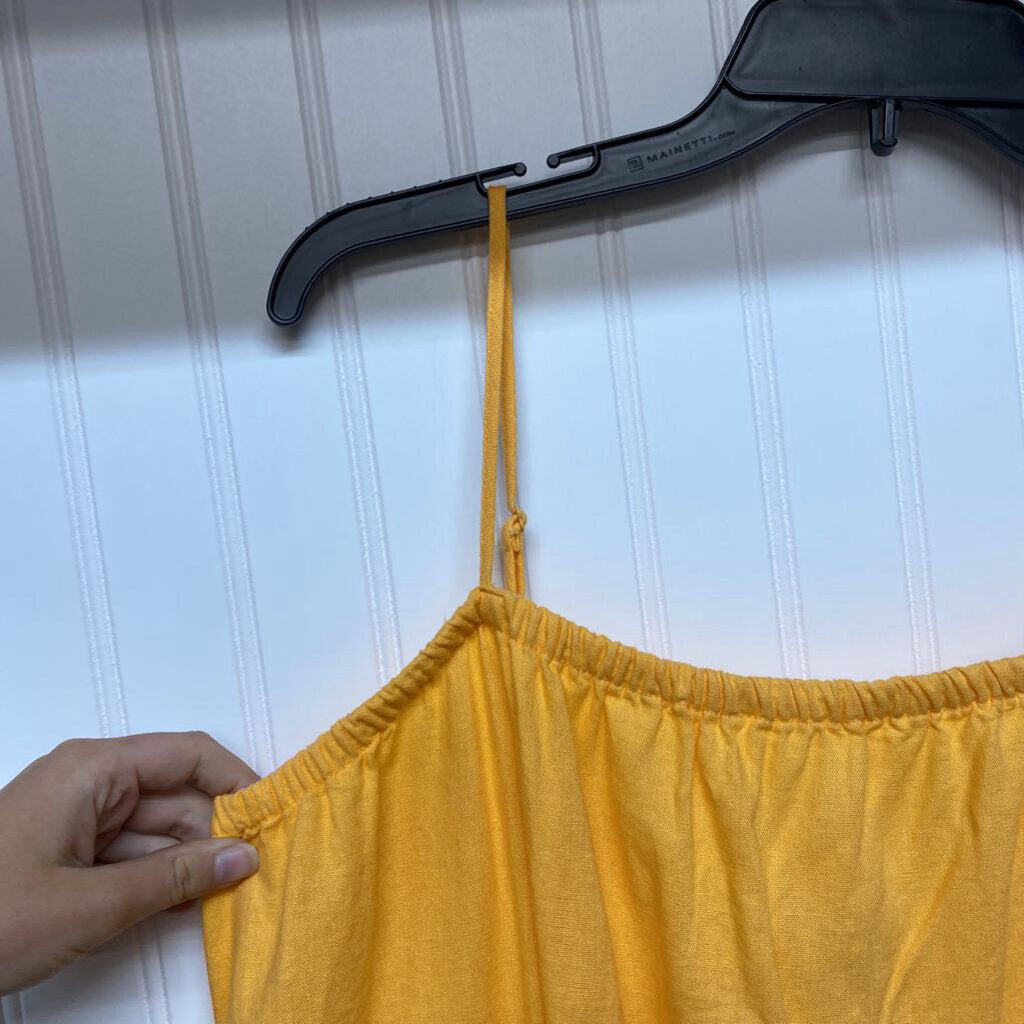 LONG YELLOW DRESS