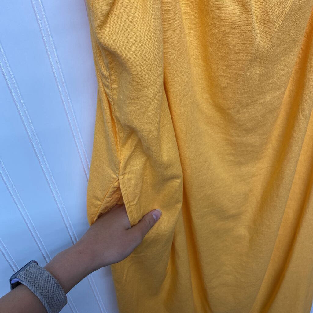 LONG YELLOW DRESS