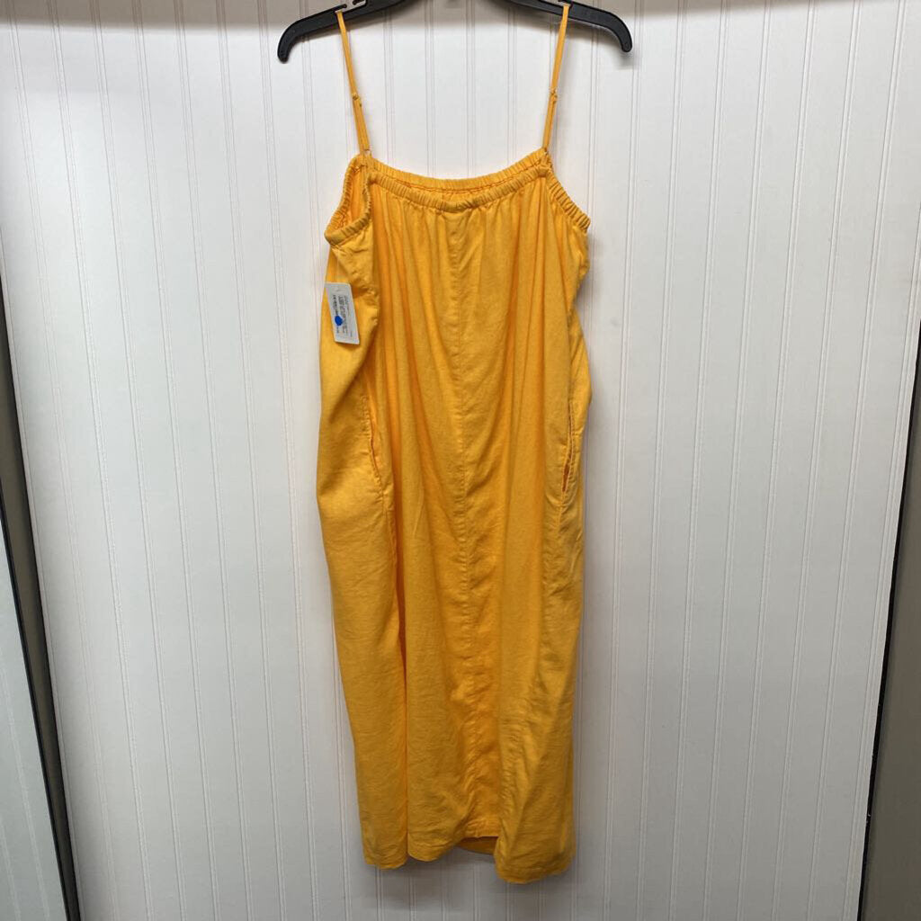 LONG YELLOW DRESS