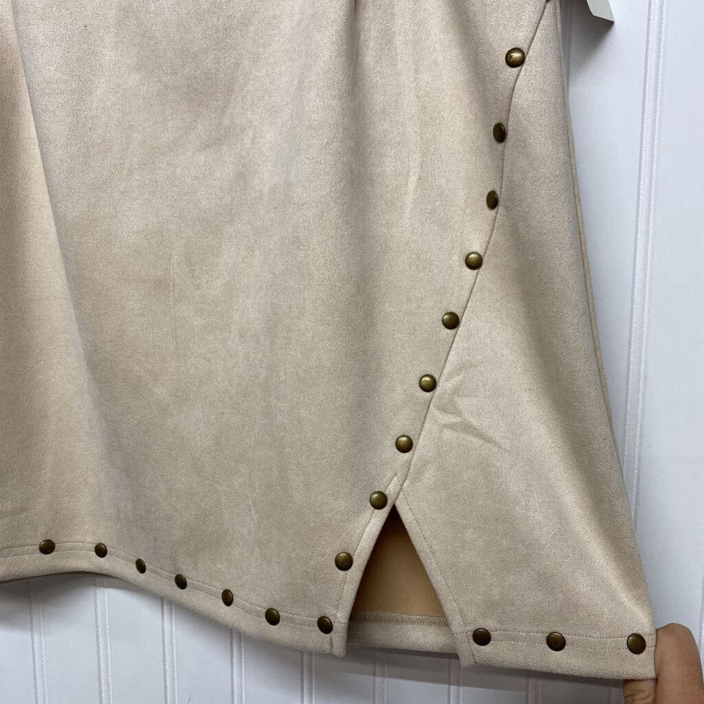 SUEDE SKIRT