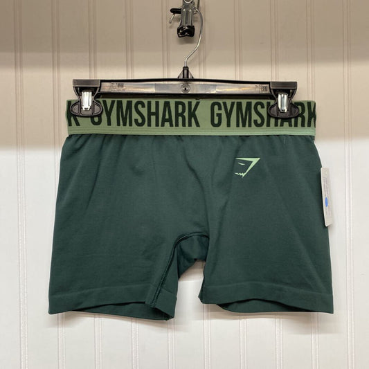 GREEN ACTIVE SHORTS
