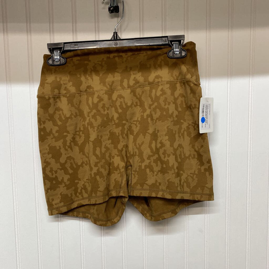 BROWN GYM SHORTS