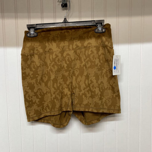 BROWN GYM SHORTS