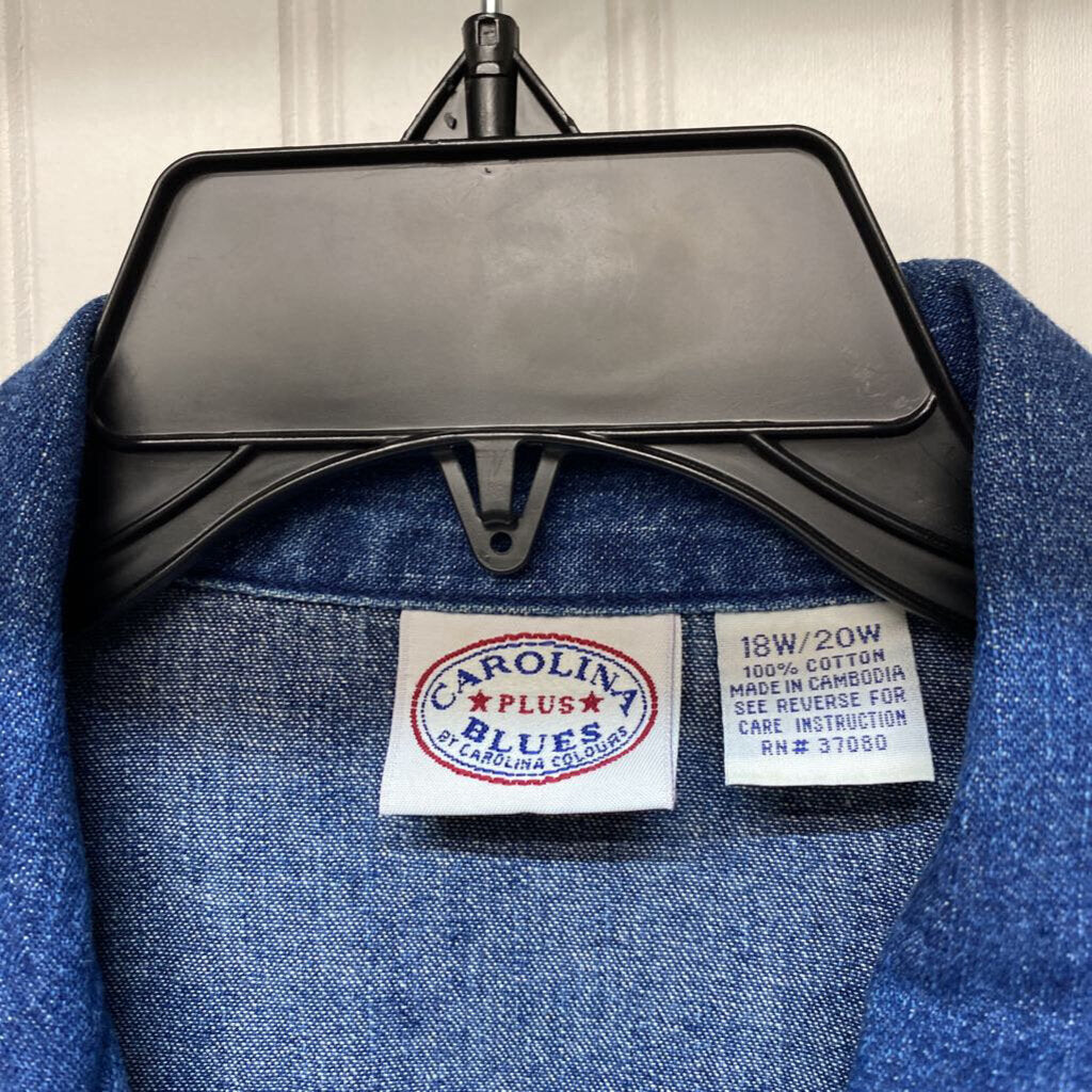 LONG SLEEVE DENIM SHIRT