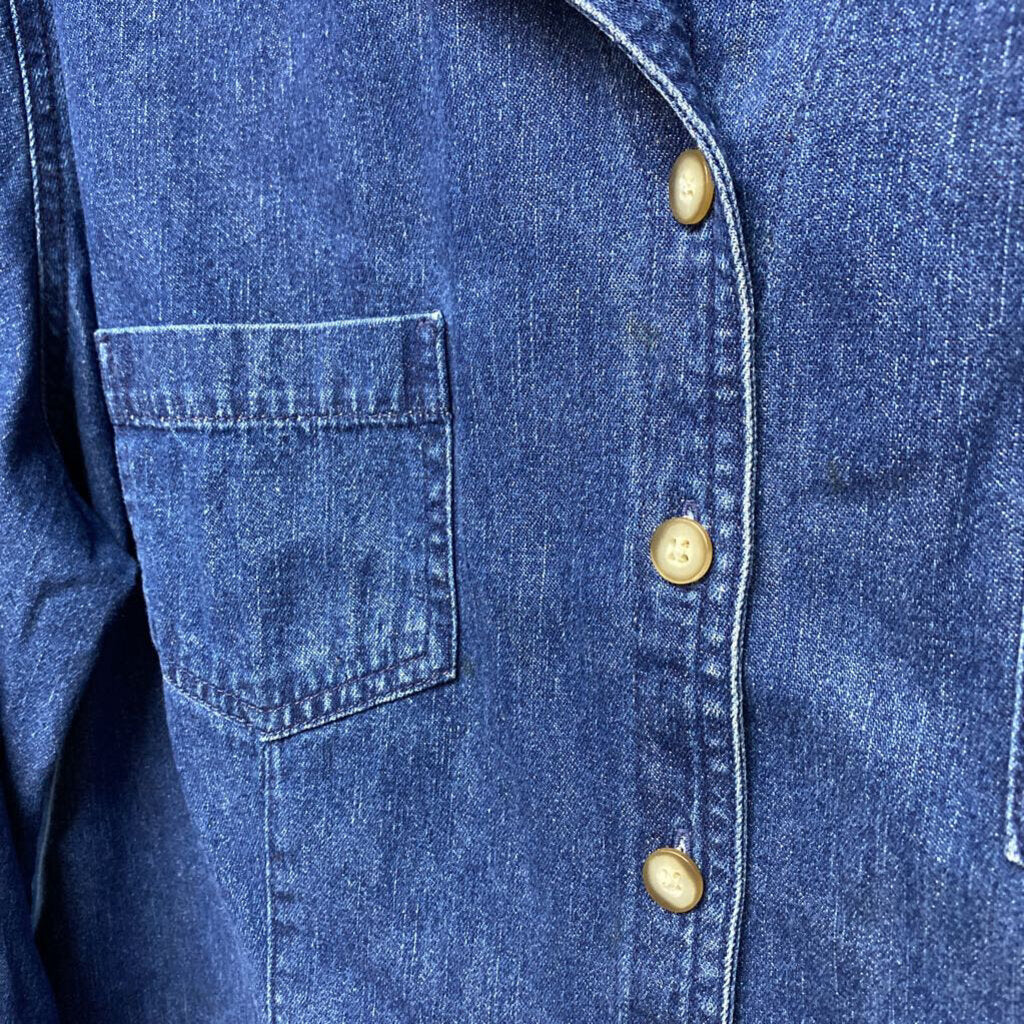 LONG SLEEVE DENIM SHIRT