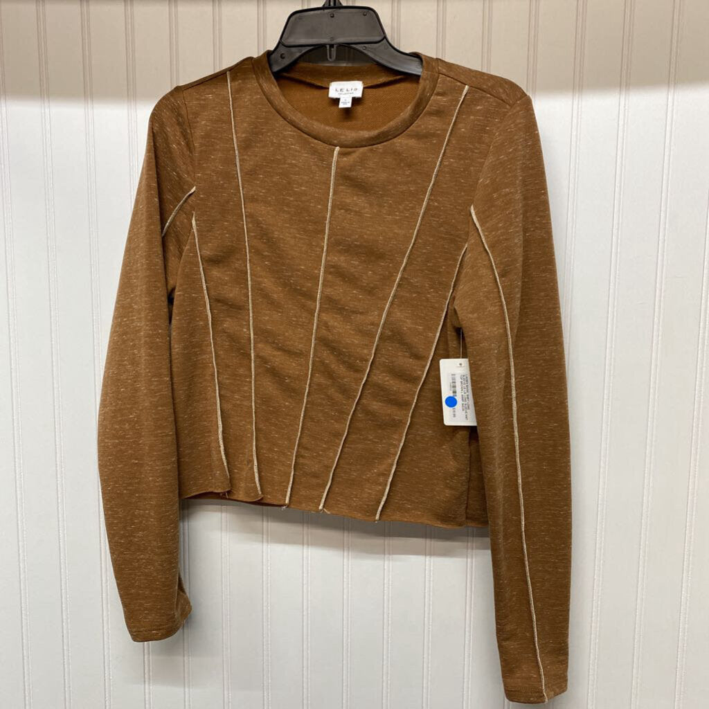 LONG SLEEVE KNIT TOP