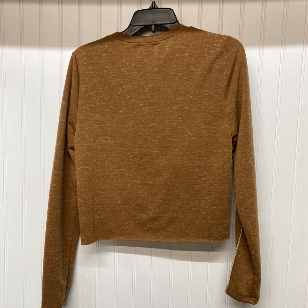 LONG SLEEVE KNIT TOP