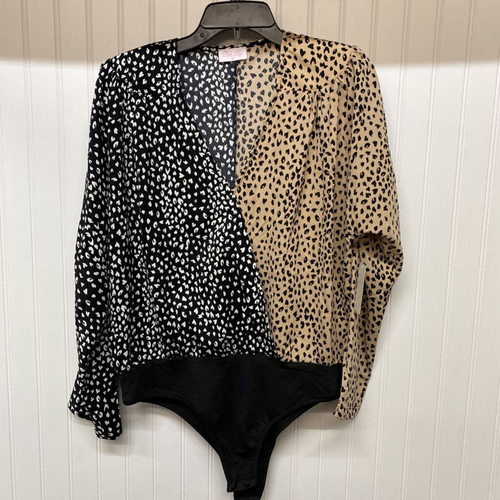 LONG SLEEVE V NECK BODYSUIT