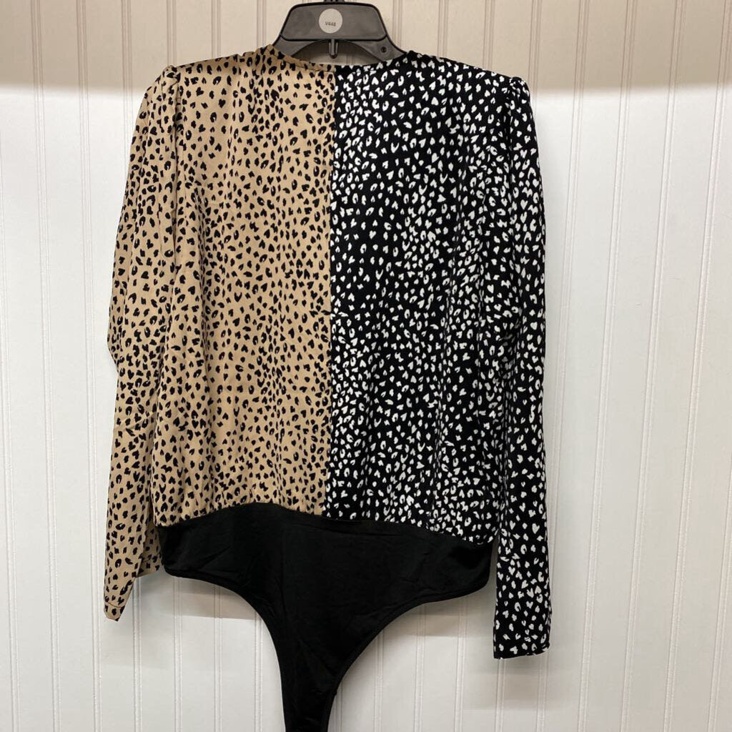 LONG SLEEVE V NECK BODYSUIT