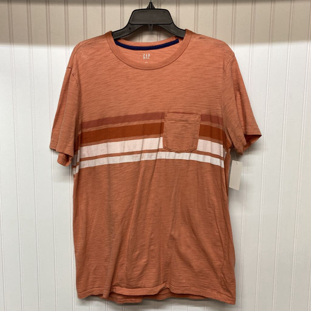ORANGE BASIC SHIRT