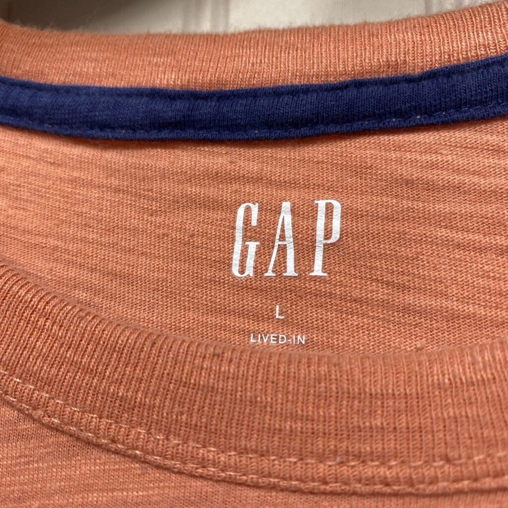 ORANGE BASIC SHIRT