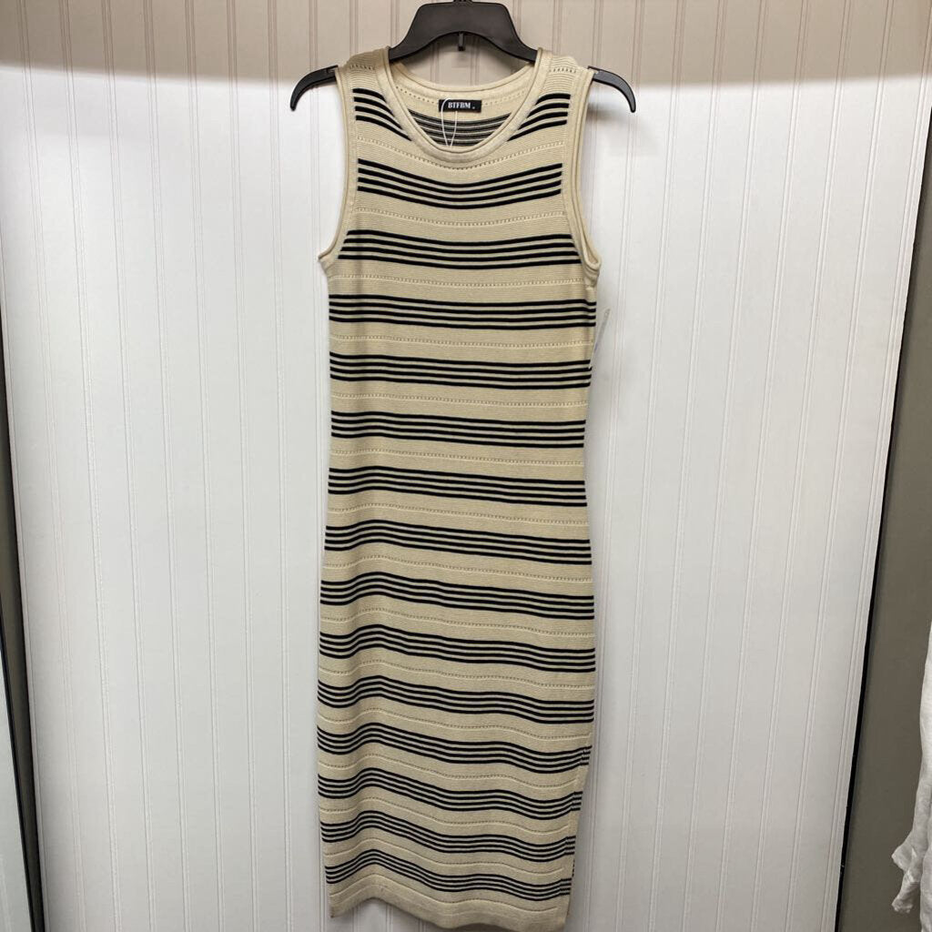 STRIPPED TANK DRESS